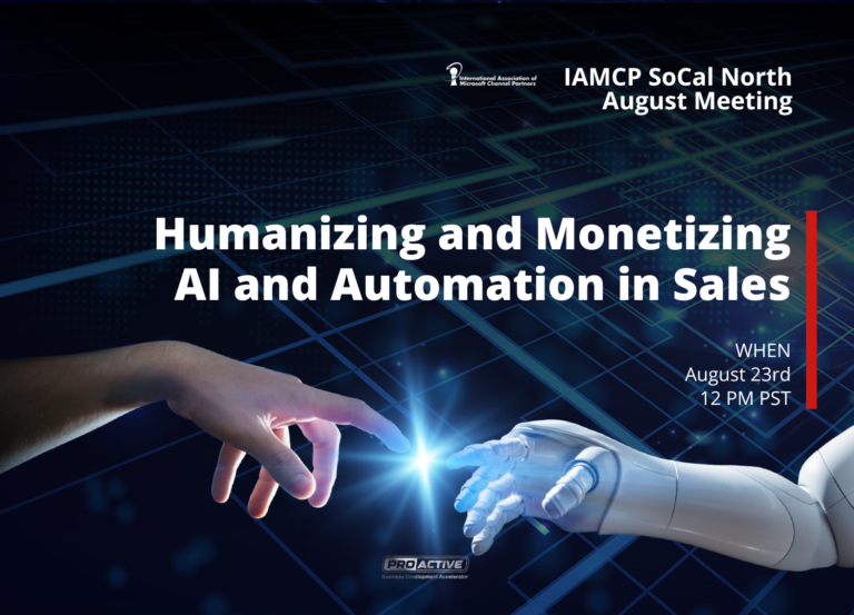 Humanizing and Monetizing AI and Automation in Sales