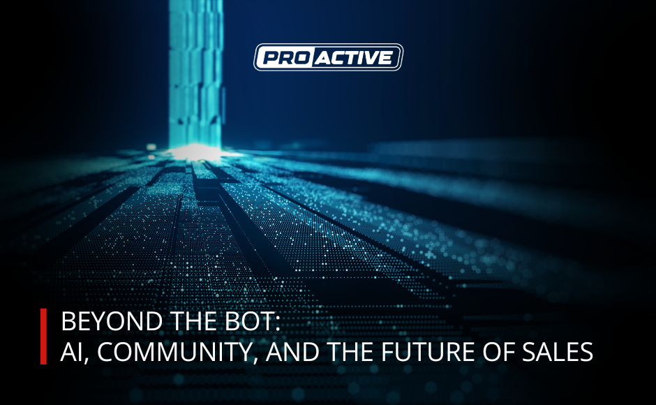 Read more about the article Beyond the Bot: AI, Community, and the Future of Sales