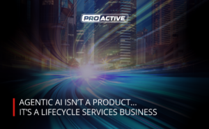 Read more about the article Agentic AI isn’t a product… It’s a lifecycle services business