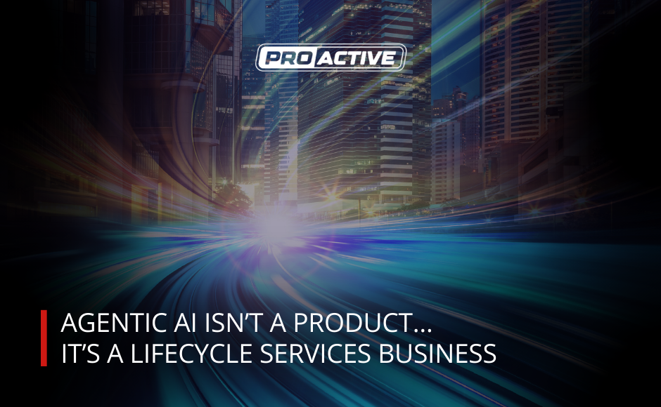 Read more about the article Agentic AI isn’t a product… It’s a lifecycle services business